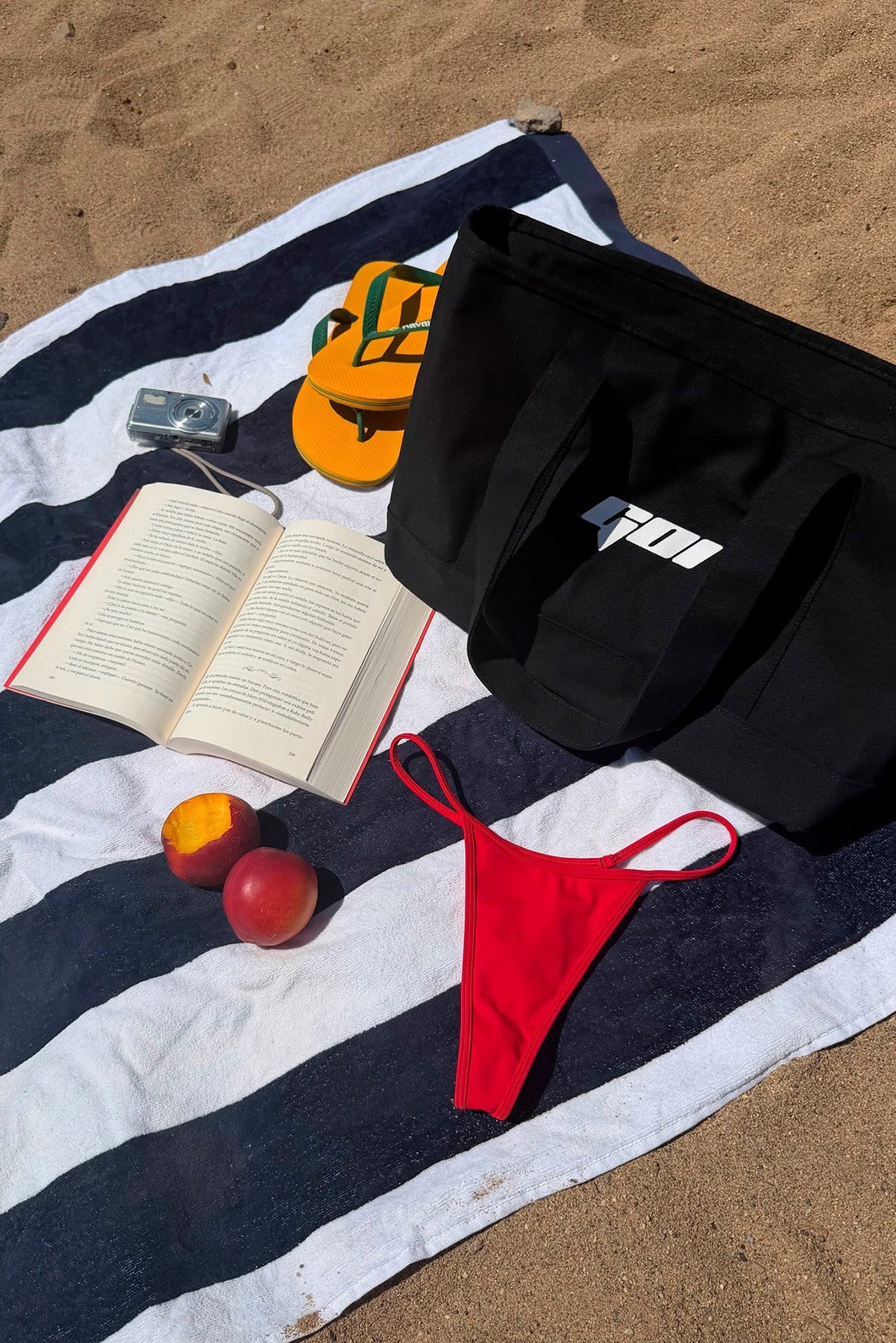 Black La Plage Bag - Image 4