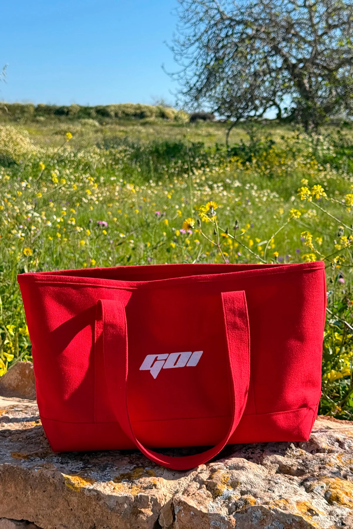 Red La Plage Bag - Image 6